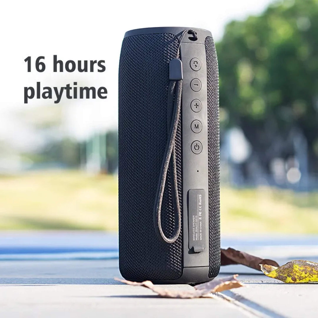 Skanto | Beste Vanntette Bluetooth Trådløs Høyttaler x360 Kompakt Liten