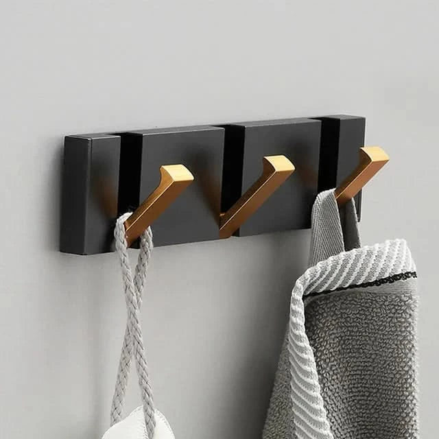 Skanto | HOOKLUX – Foldbar vegghylle laget av aluminium, plassbesparende & allsidig