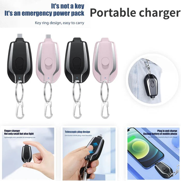 Skanto | Mini Nøkkelring Power Bank