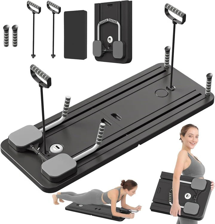 Skanto | HomeStudio Pilates Reformer Board med motstandsbånd