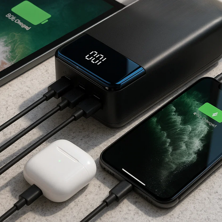 Skanto | Power Bank Bærbar Lader Høy Kapasitet
