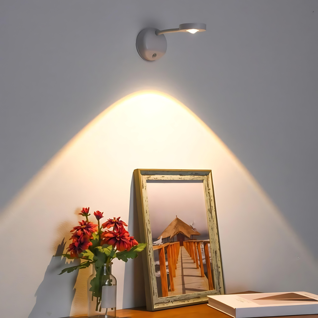 Skanto | LED Bevegelsessensor Justerbar Vegglampe