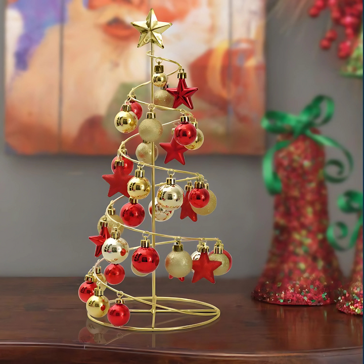 Skanto | Julepynt Spiral Bordtre Ornament
