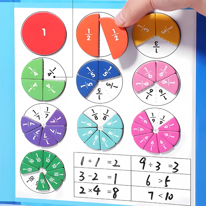 Skanto | Matematikk Brøk Læring Utdanning Leketøy