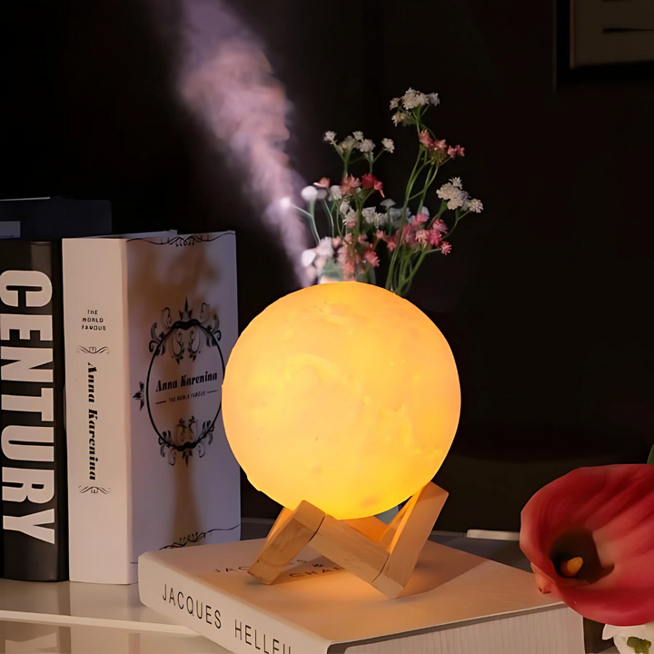 Skanto | Diffuser LED Luftfukter Månelampe Lys