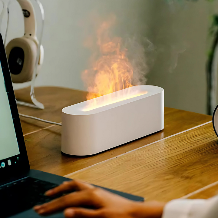 Skanto | Aromaterapi Flamme Effekt Luftfukter Lampe