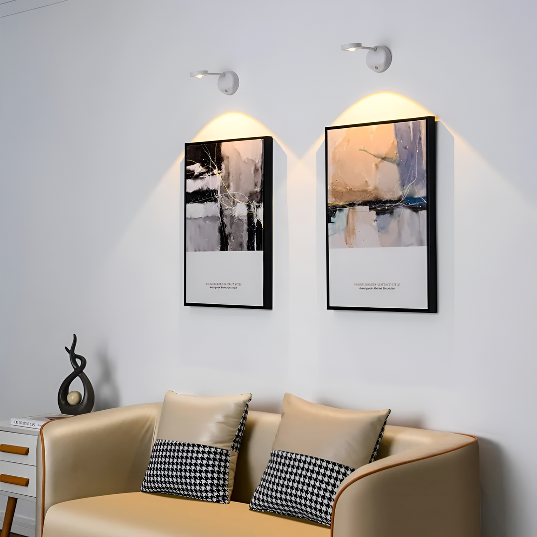 Skanto | LED Bevegelsessensor Justerbar Vegglampe