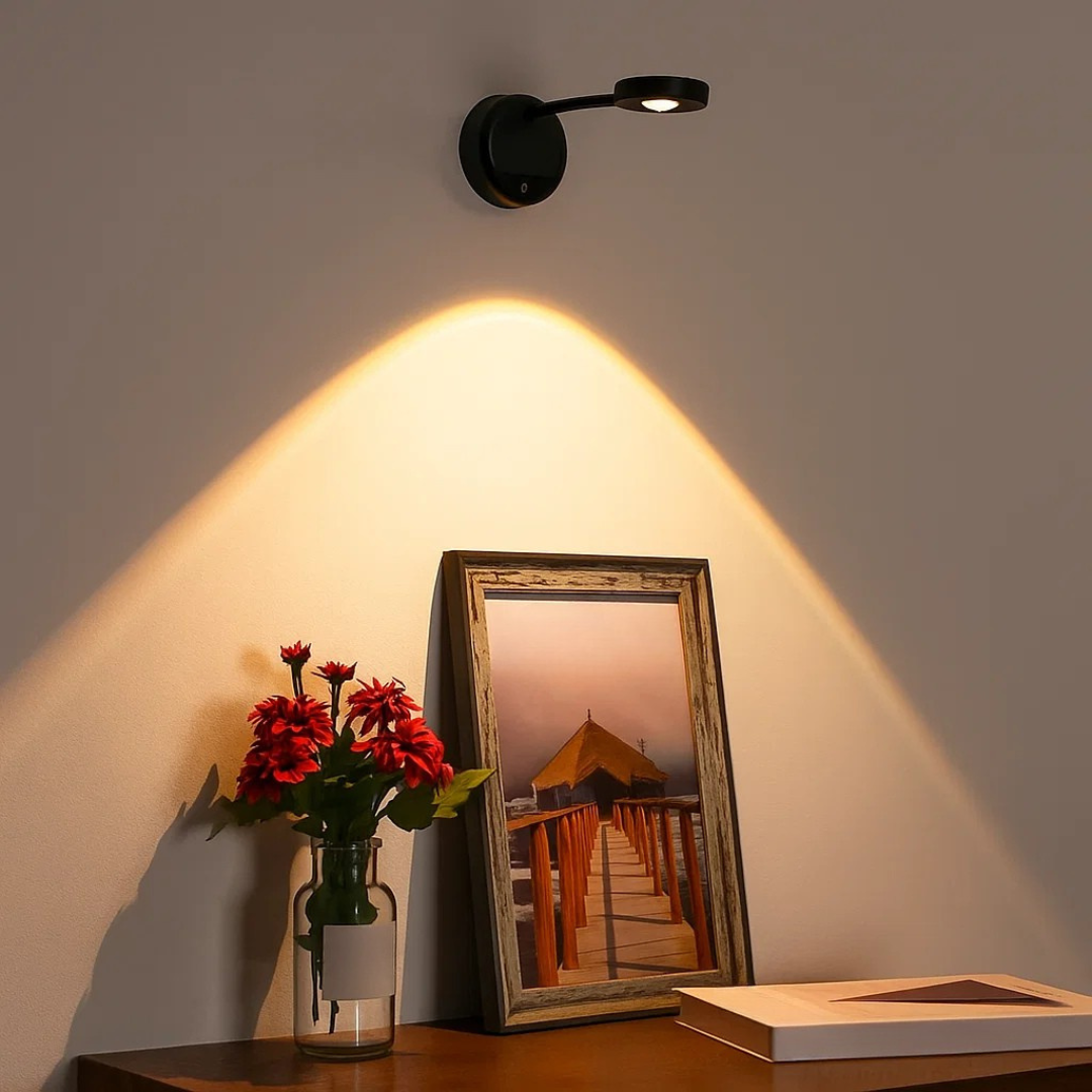 Skanto | LED Bevegelsessensor Justerbar Vegglampe
