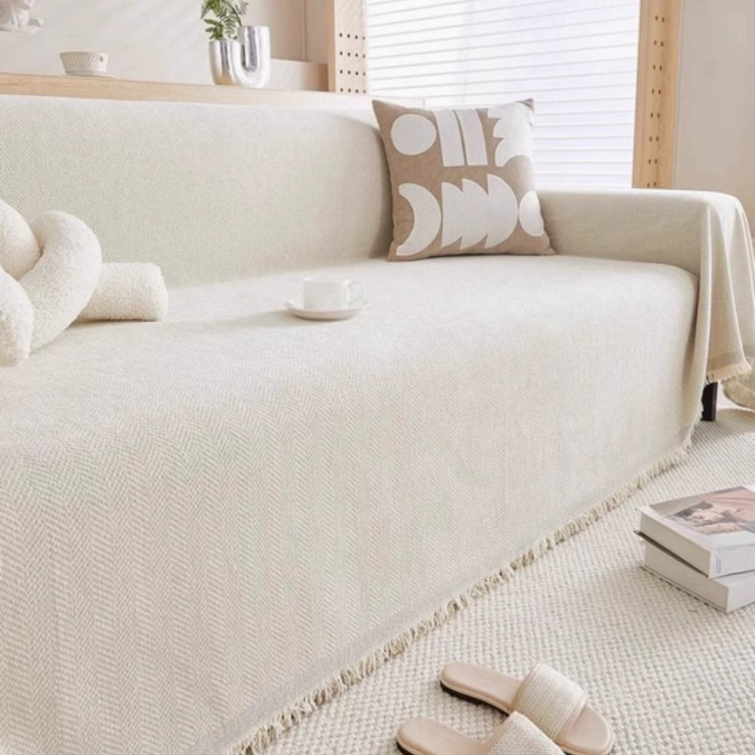 Skanto | Sofa Cover Holdbar Chenille Stoffbeskyttelse