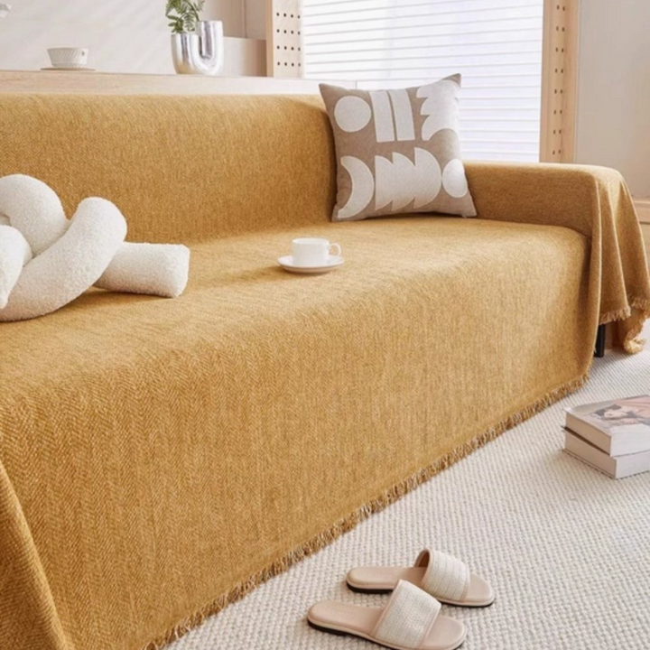 Skanto | Sofa Cover Holdbar Chenille Stoffbeskyttelse