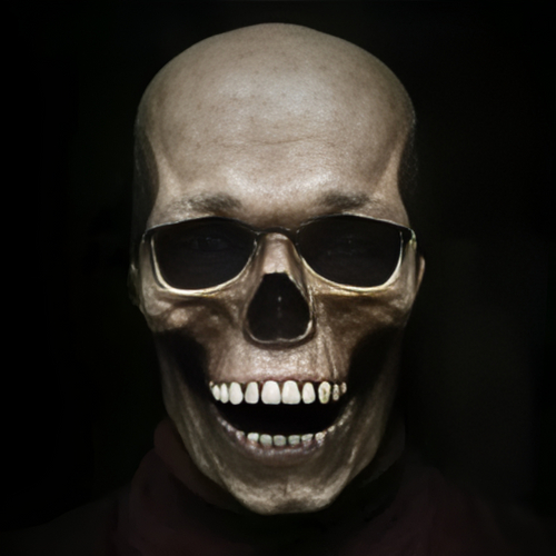 Skanto | Halloween Realistisk Full Hode Skeleton Maske