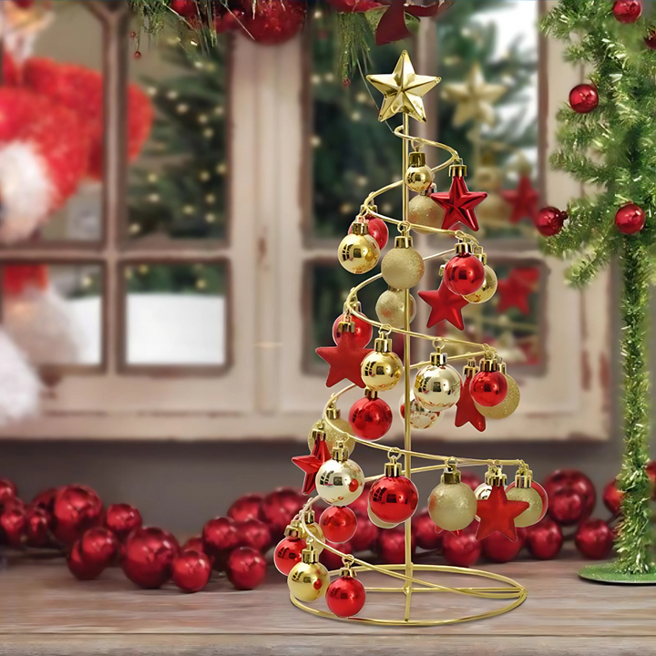 Skanto | Julepynt Spiral Bordtre Ornament