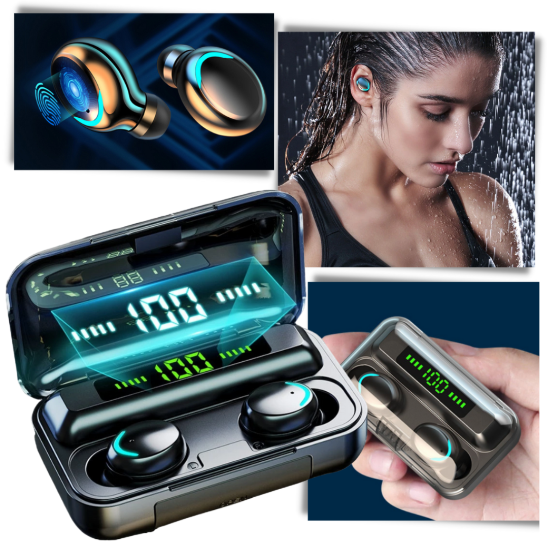 Skanto | Trådløse Bluetooth-hodetelefoner Laderetui