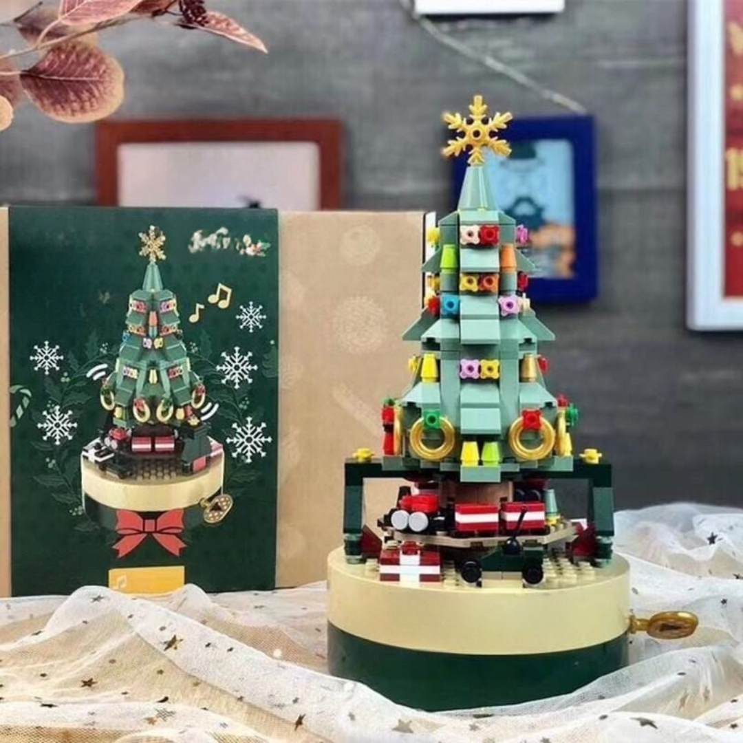Skanto | Juledekorasjoner DIY Tre Byggeklosser