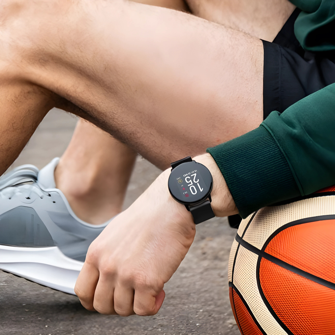 Skanto | Smartklokke Fitness Tracker Trådløse Ørepropper Sett