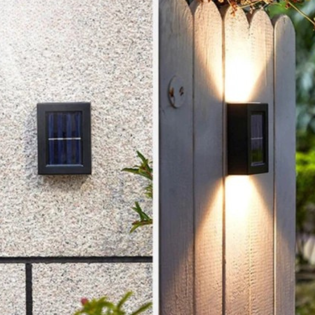 Skanto | Solcellevegglamper Utendørs Vanntett LED-lampe