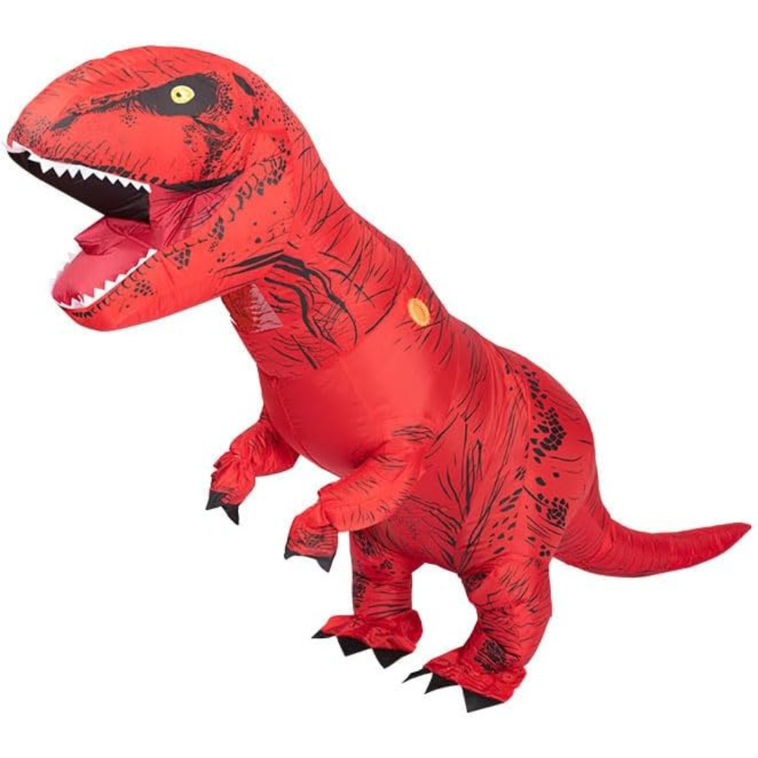 Skanto | Unisex Oppblåsbar Halloween Dinosaur Kostyme | Gigant Full-Body Jumpsuit