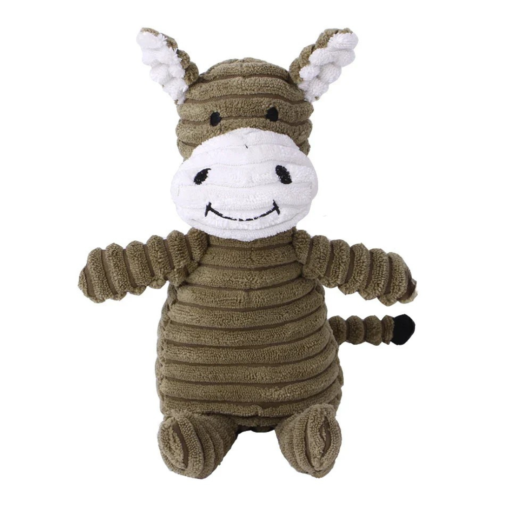 Skanto | Hundelek Plush Squeaky Chew Dyr