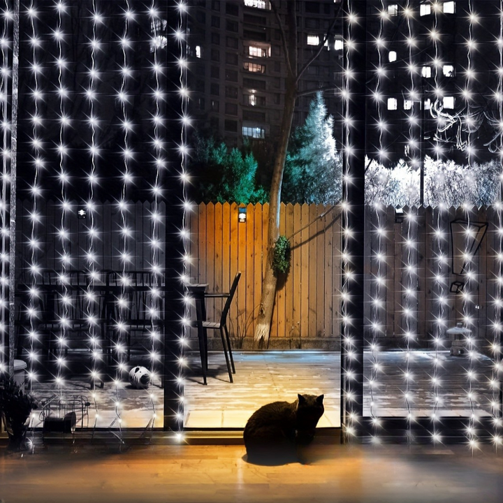 Skanto | Fairy Lights Solcelled Utendørs Gardin Lysstreng