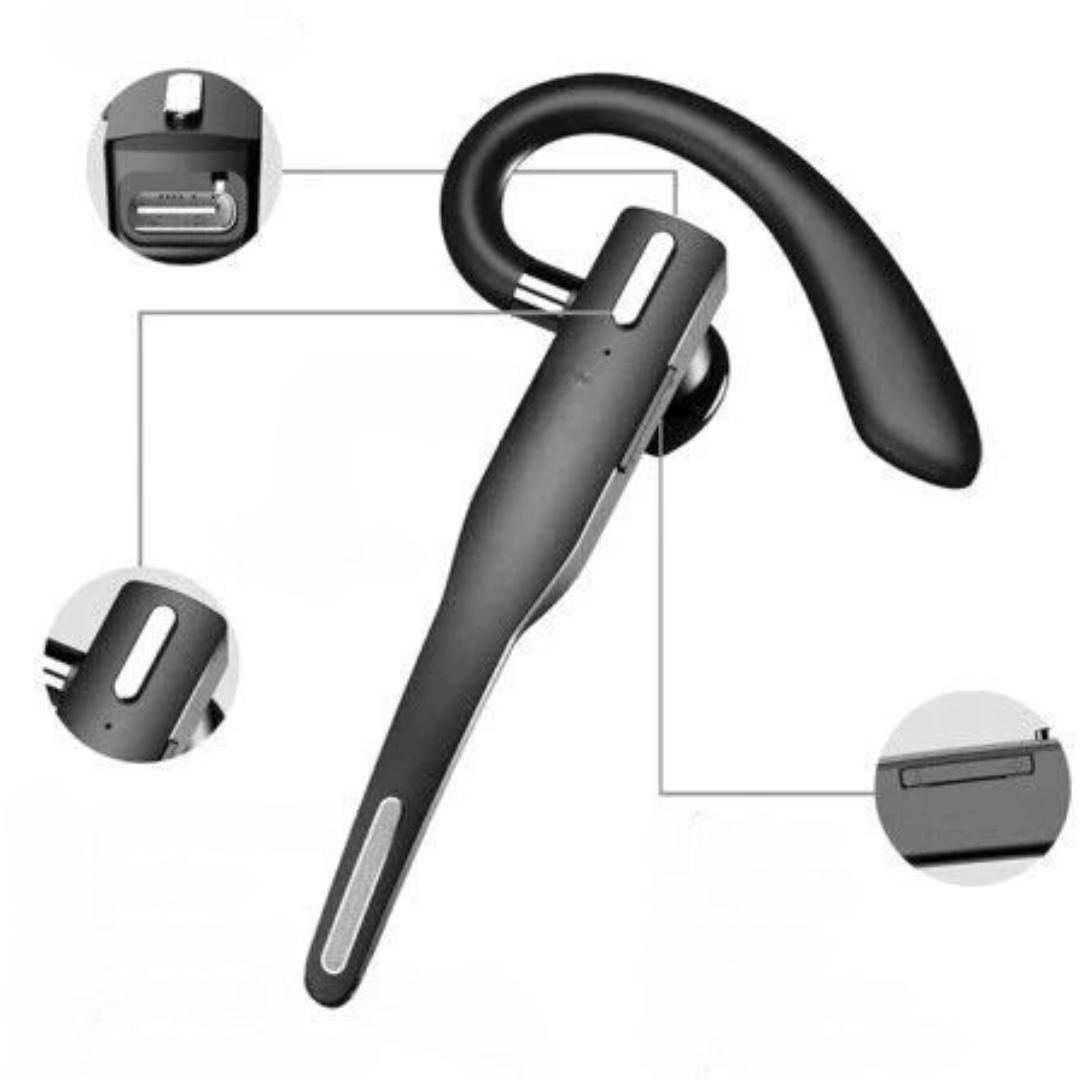 Skanto | Bluetooth-headsett med mikrofonn støydempende ørepropp