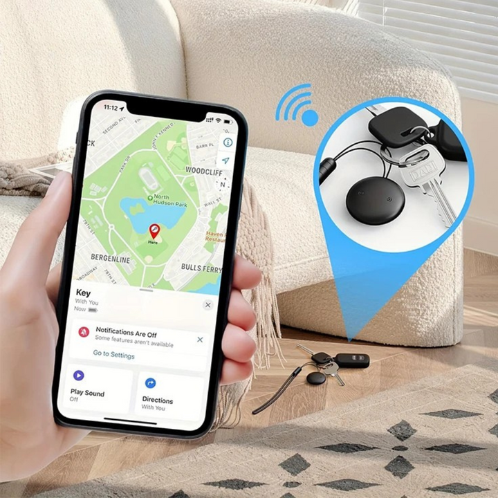 Skanto | Smart GPS Nøkkel og Kjæledyr Tracker med iOS Søkefunksjon