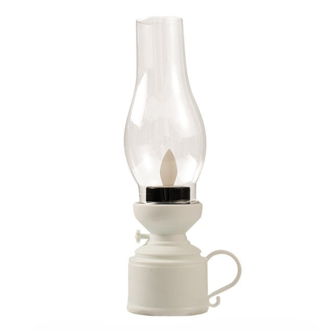 Skanto | LED Bordlampe med Vintage Lantern Stil