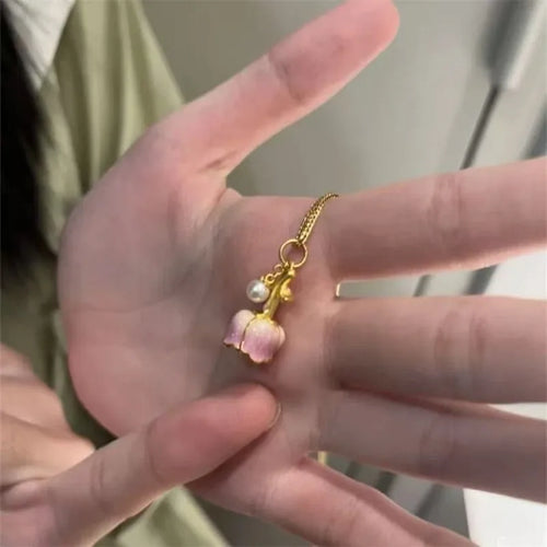 Skanto | Elegant Rose Halskjede Charm