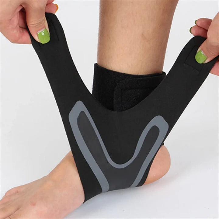Skanto | Ankel X Wrap Brace Support Kompresjonsmansjett