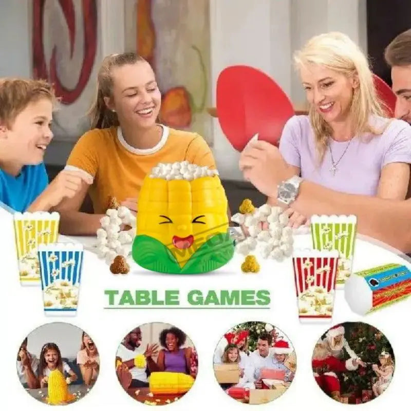 Skanto | Popcorn Moro for Familien – Poppe Familie Spill med Maisboks