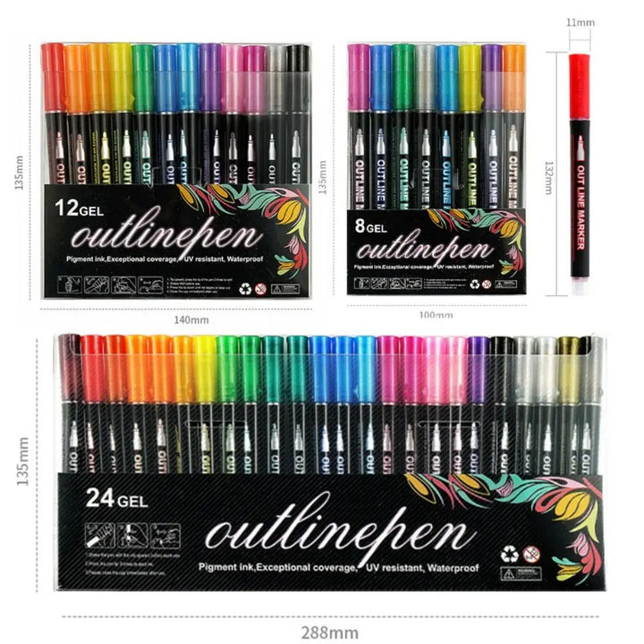 Skanto | SparkleMagic: Dual-Color Penner