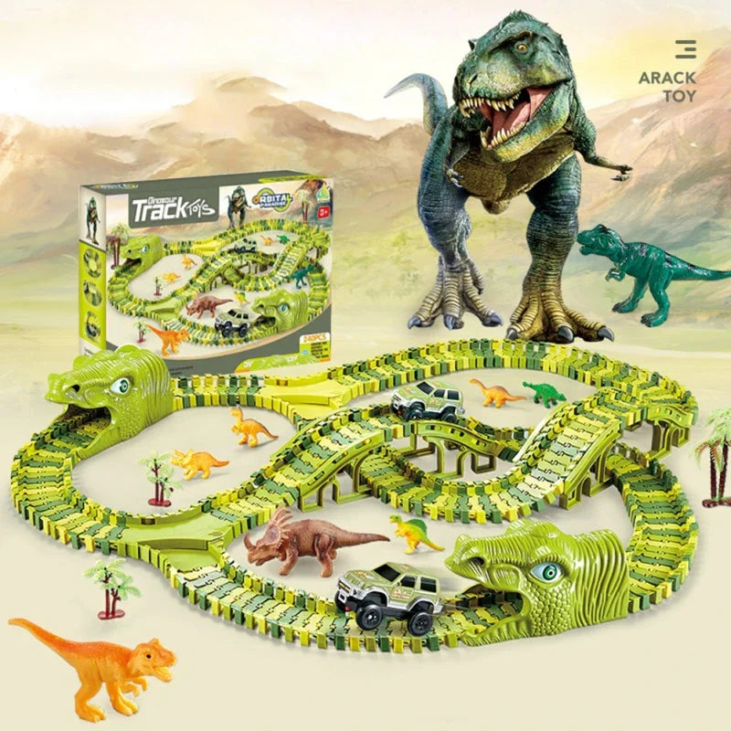 Skanto | Dino Spor - Dinosaur Eventyrløp Sett