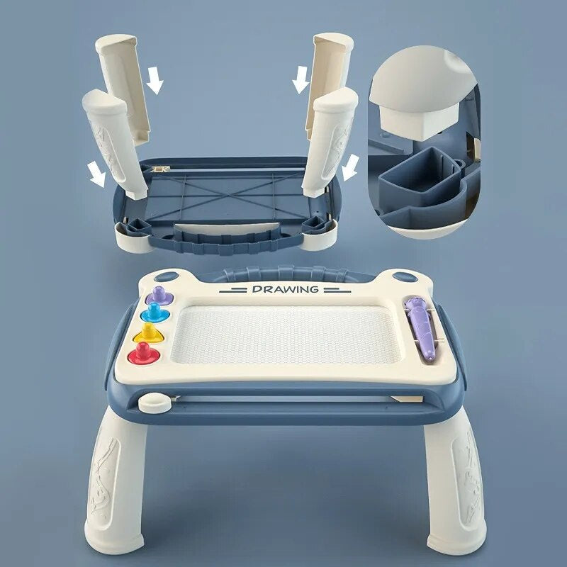 Norvo | ColorScribe | Oppdag kreativitet og læringsmoro - Magnetisk Graffiti Tegnebrett