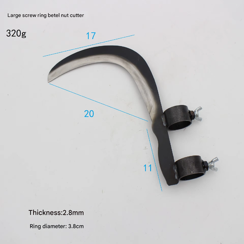 Sterk Stål Gressklipping Skarp Multi-Purpose Sigdhode | Skanto