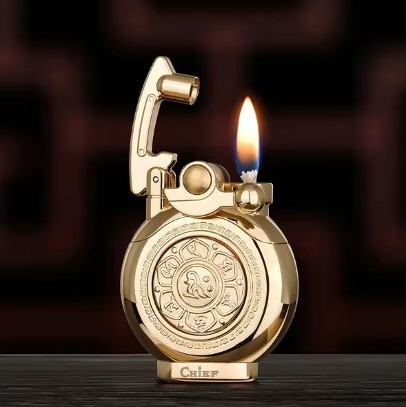 Mechanisk Flip Top Kerosene Vindproof lighter | Skanto