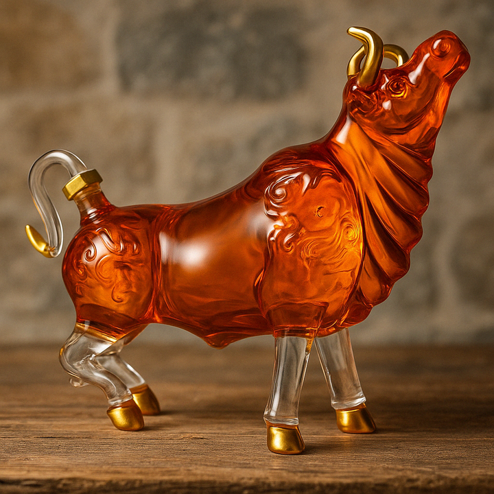Skanto | Kunstnerisk Okse Glasskaraffel