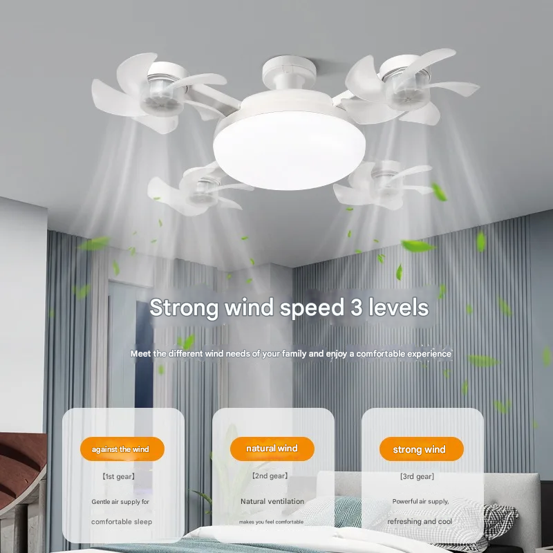 Skanto | Multi Kjøler Rask Tak LED Vifte Lys