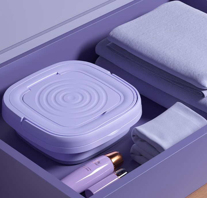 Reisevennlig Bærbar Sammenleggbar Automatisk Vaskemaskin | Skanto