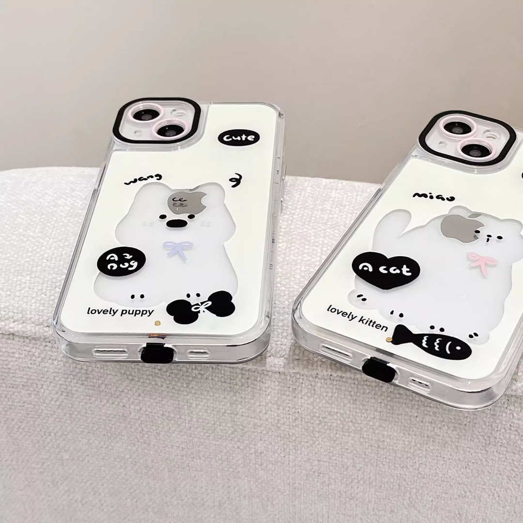 Skanto | Neon Paws Kat elsker Luminous Telefonveske