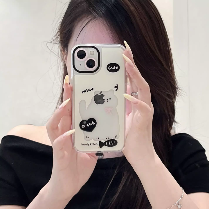 Skanto | Neon Paws Kat elsker Luminous Telefonveske