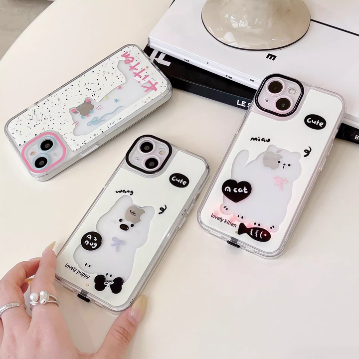 Skanto | Neon Paws Kat elsker Luminous Telefonveske