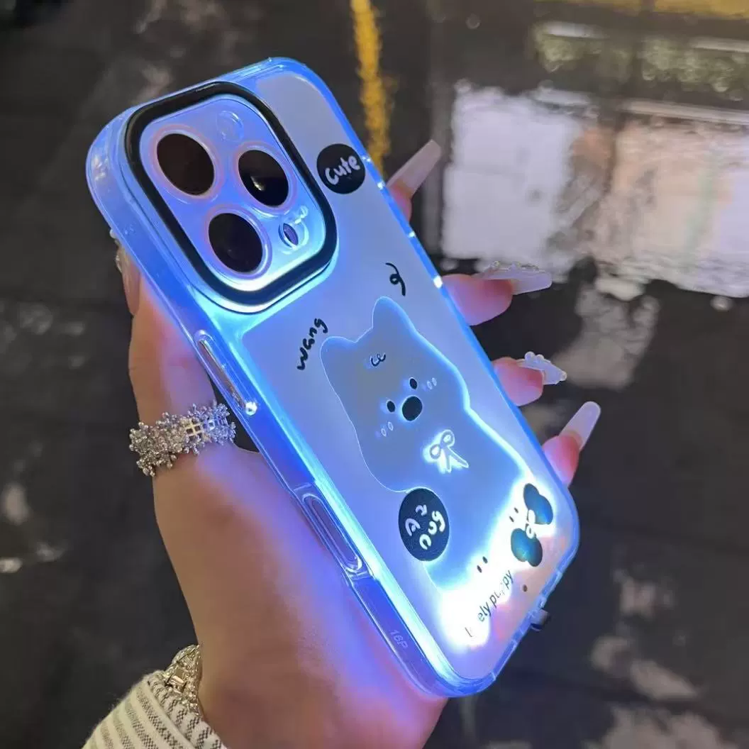 Skanto | Neon Paws Kat elsker Luminous Telefonveske