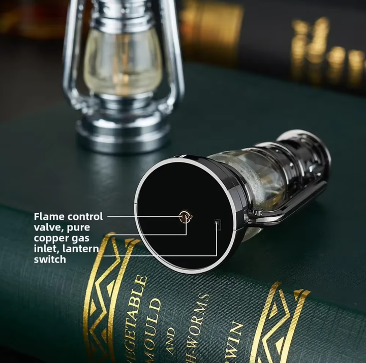 Mini Retro Flame Lantern Torch Lighter | Skanto