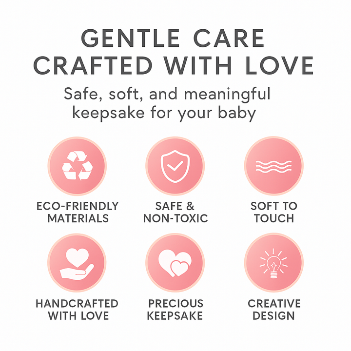 Forever Baby Story DIY Hånd- og Fotavtrykk Kit | Skanto