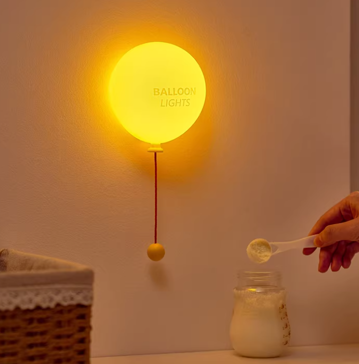 Myk Glød Ballon Nattlampe