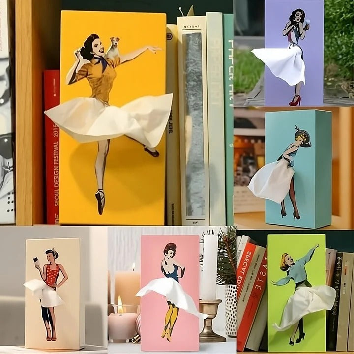 Skanto | Flying Skirt Tissue Box
