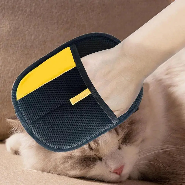 PurrBrush Pleiehanske – Hårfri kjæledyrpleie- og massasjestasjon | Skanto