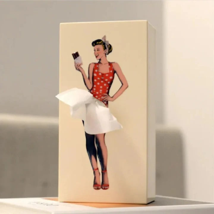 Skanto | Flying Skirt Tissue Box