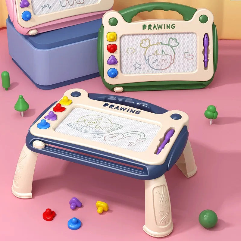 Norvo | ColorScribe | Oppdag kreativitet og læringsmoro - Magnetisk Graffiti Tegnebrett