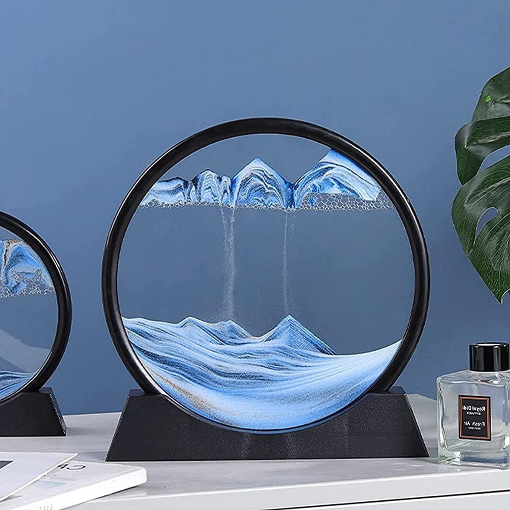 Skanto | Flyttende Sand Kunstskulptur med LED