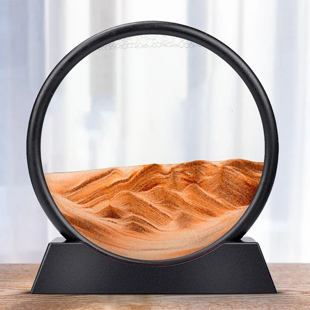 Skanto | Flyttende Sand Kunstskulptur med LED